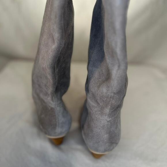 Jeffery campbell taupegrey suede ankle - Picture 7 of 8